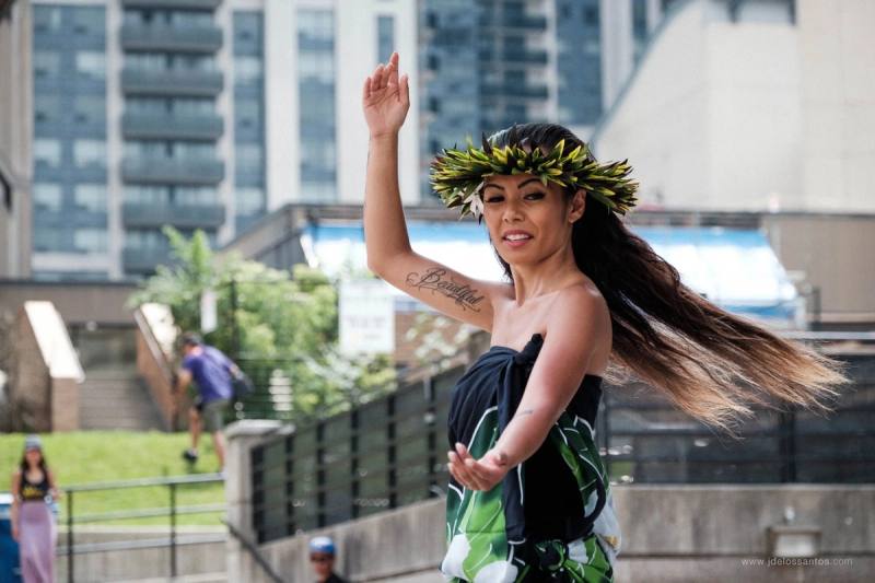 Live performance at AlohaFest Toronto