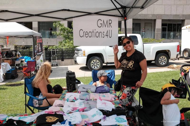 Colourful regalia at AlohaFest Toronto