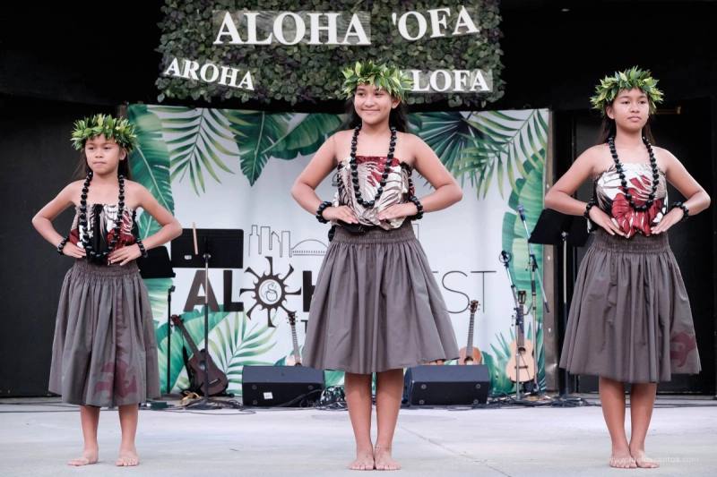 Colourful regalia at AlohaFest Toronto