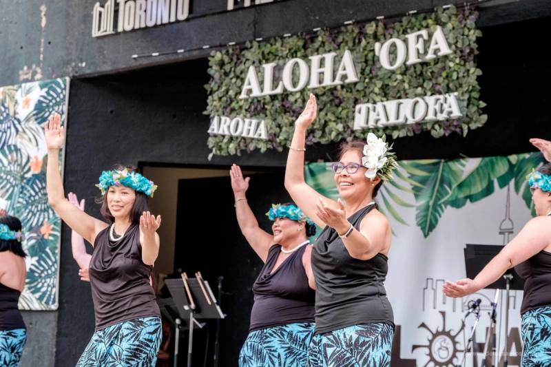 Live performance at AlohaFest Toronto