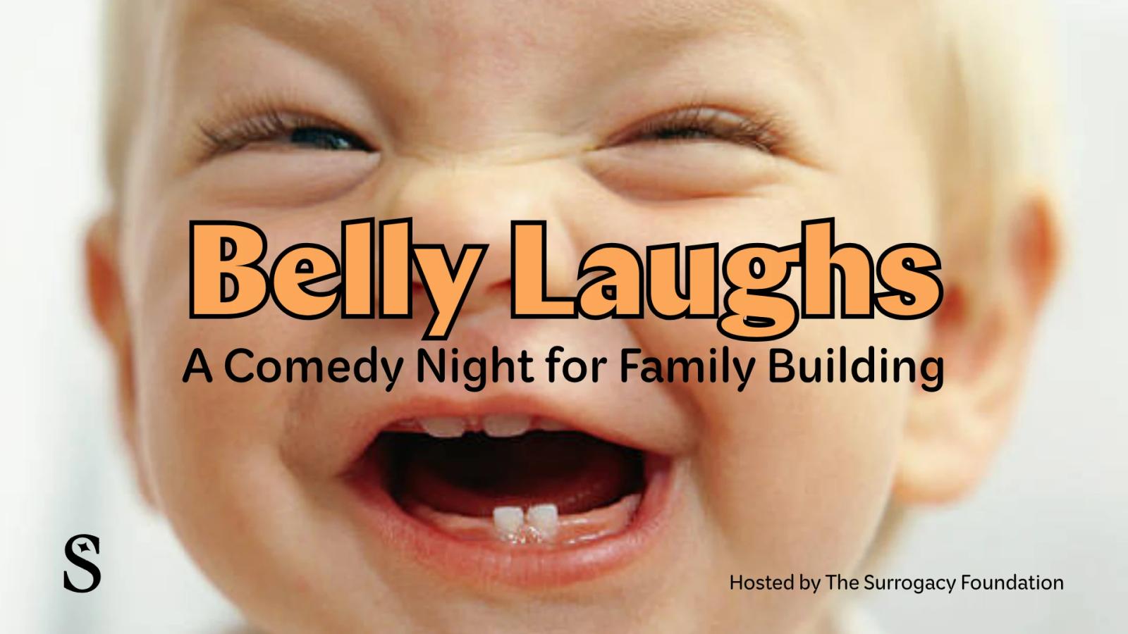 Belly Laughs: A Comedy Night for Family Building — The Surrogacy Foundation, October 24 at Red Light Café