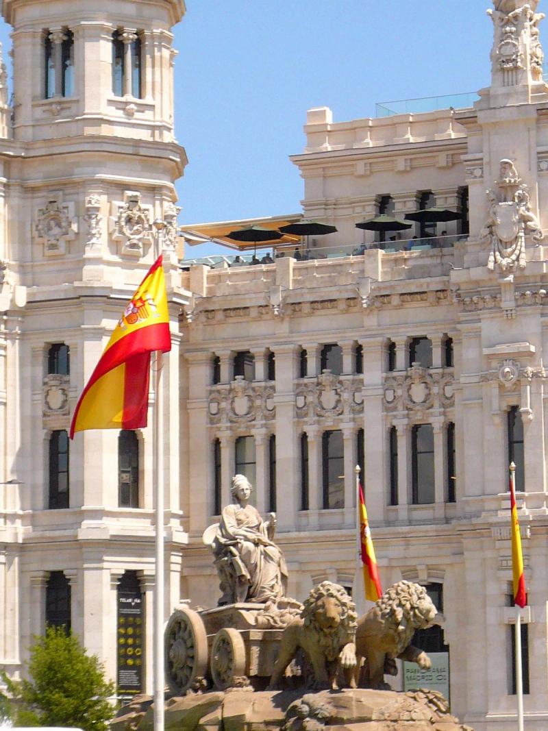 Fuente de Cibeles en Madrid, imagen ilustrativa