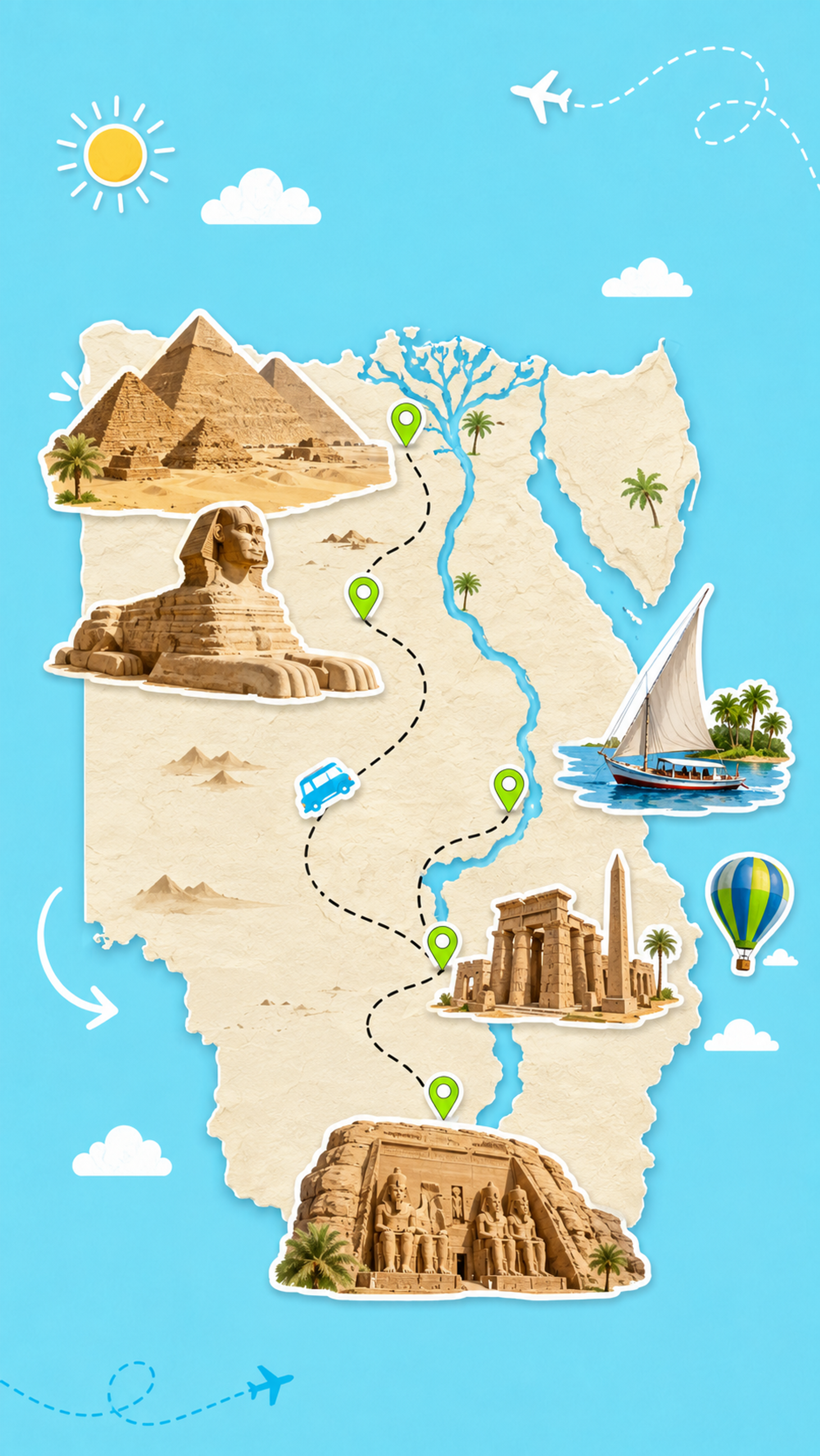 Destino Egipto con Routsify