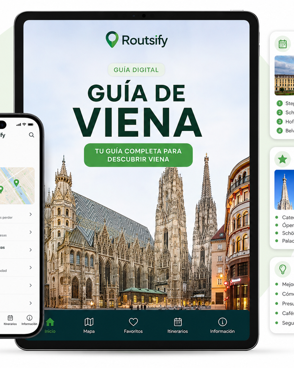 Portada digital de Guía de Viena de Routsify