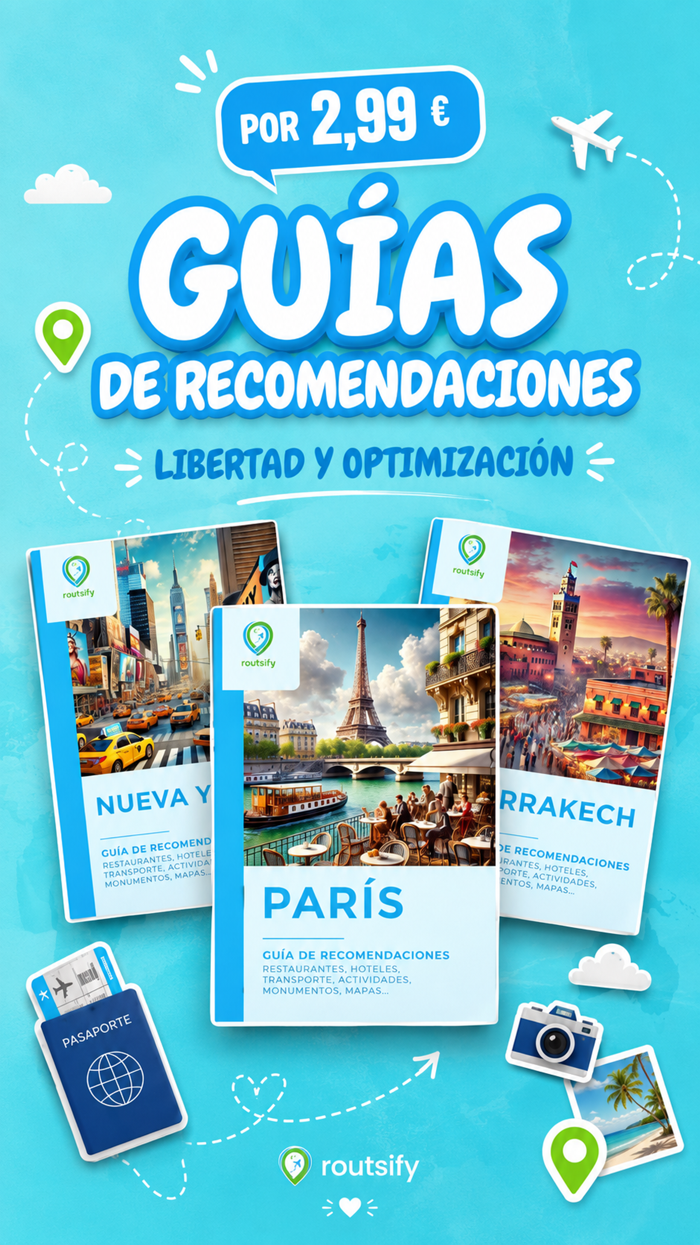 Guías de Recomendaciones para tu viaje por 2,99€