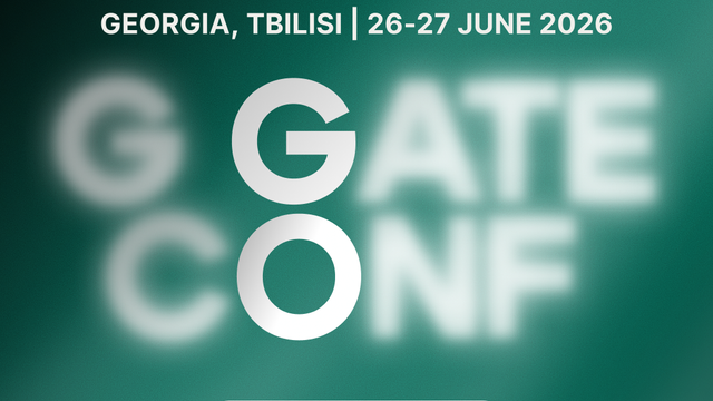 G GATE CONF Is Back in Tbilisi: 10 Days and Counting