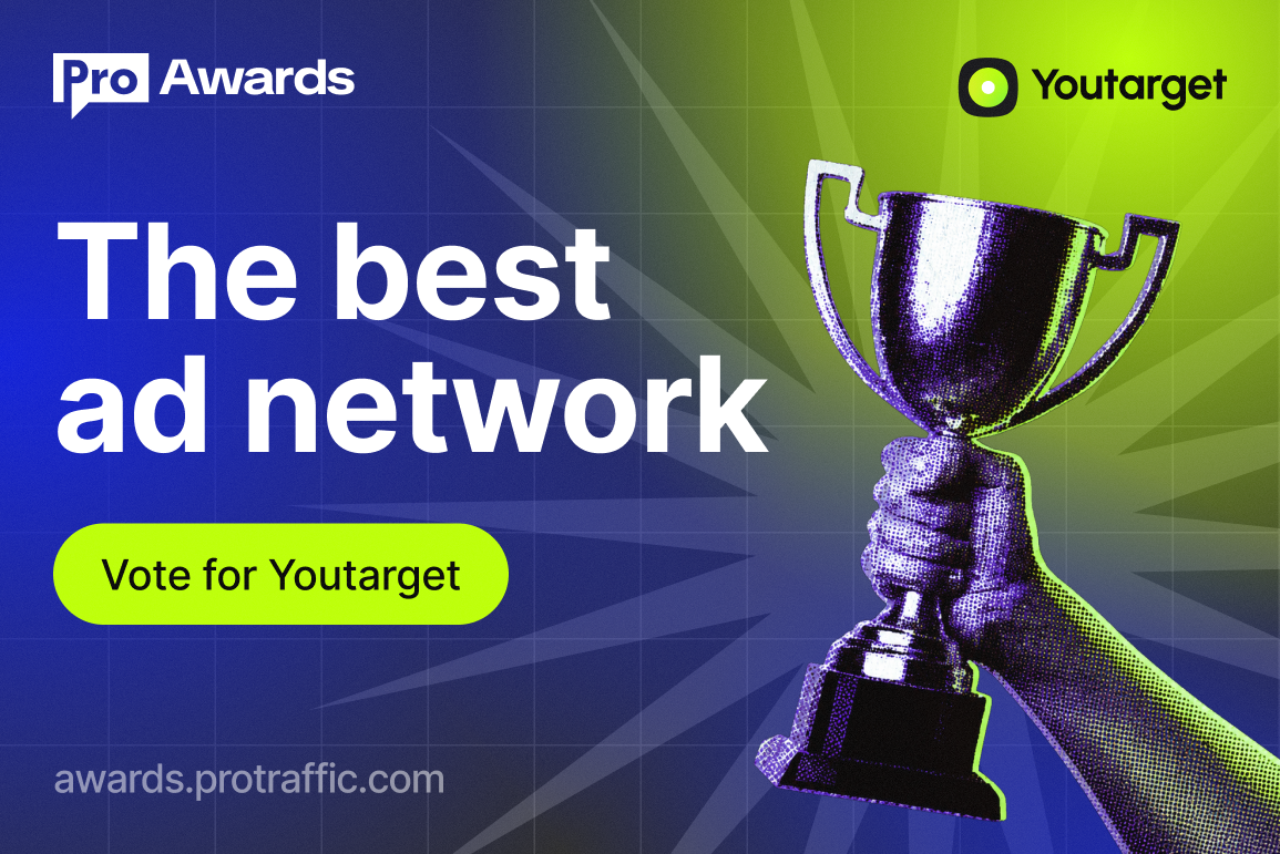 Vote for Youtarget at the Protraffic Awards