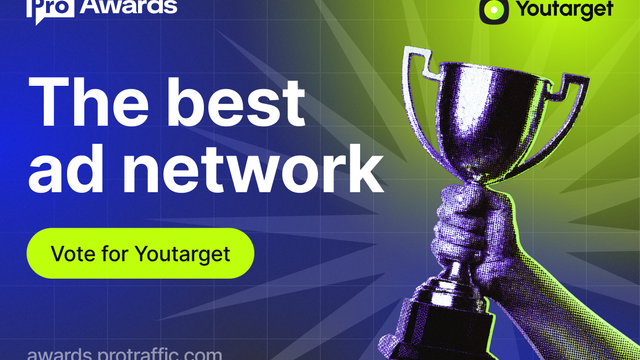 Vote for Youtarget at the Protraffic Awards