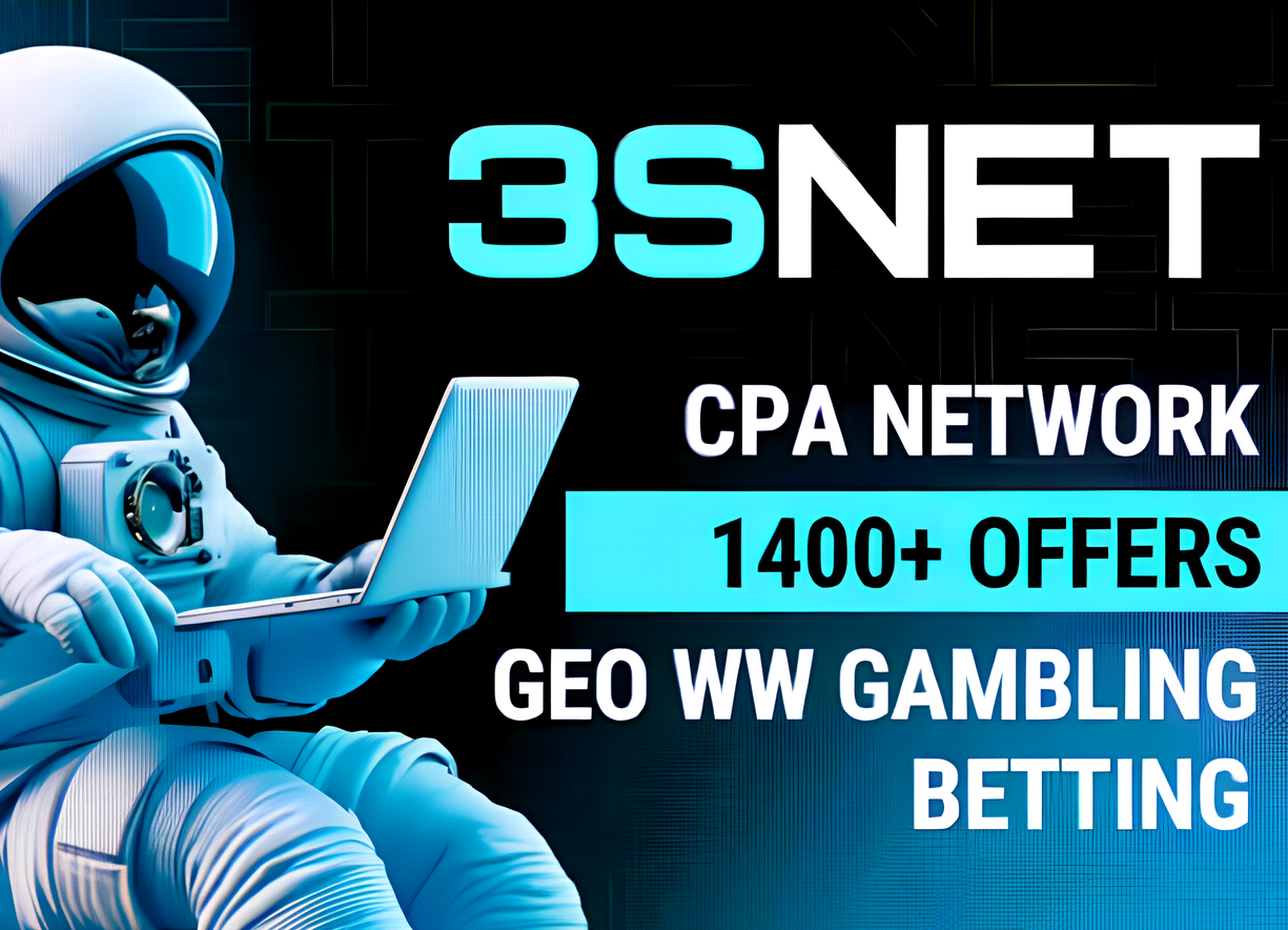Meet 3SNET: A CPA Network Built for iGaming Pros