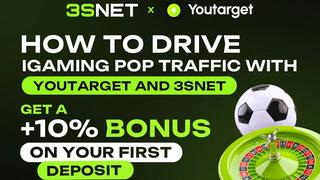 How to Drive Pop Traffic to iGaming in 2026: Youtarget and 3SNET Partnership
