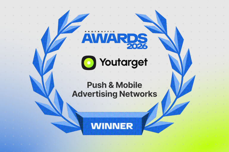 Youtarget Named Best Push and Mobile Ad Network of 2026