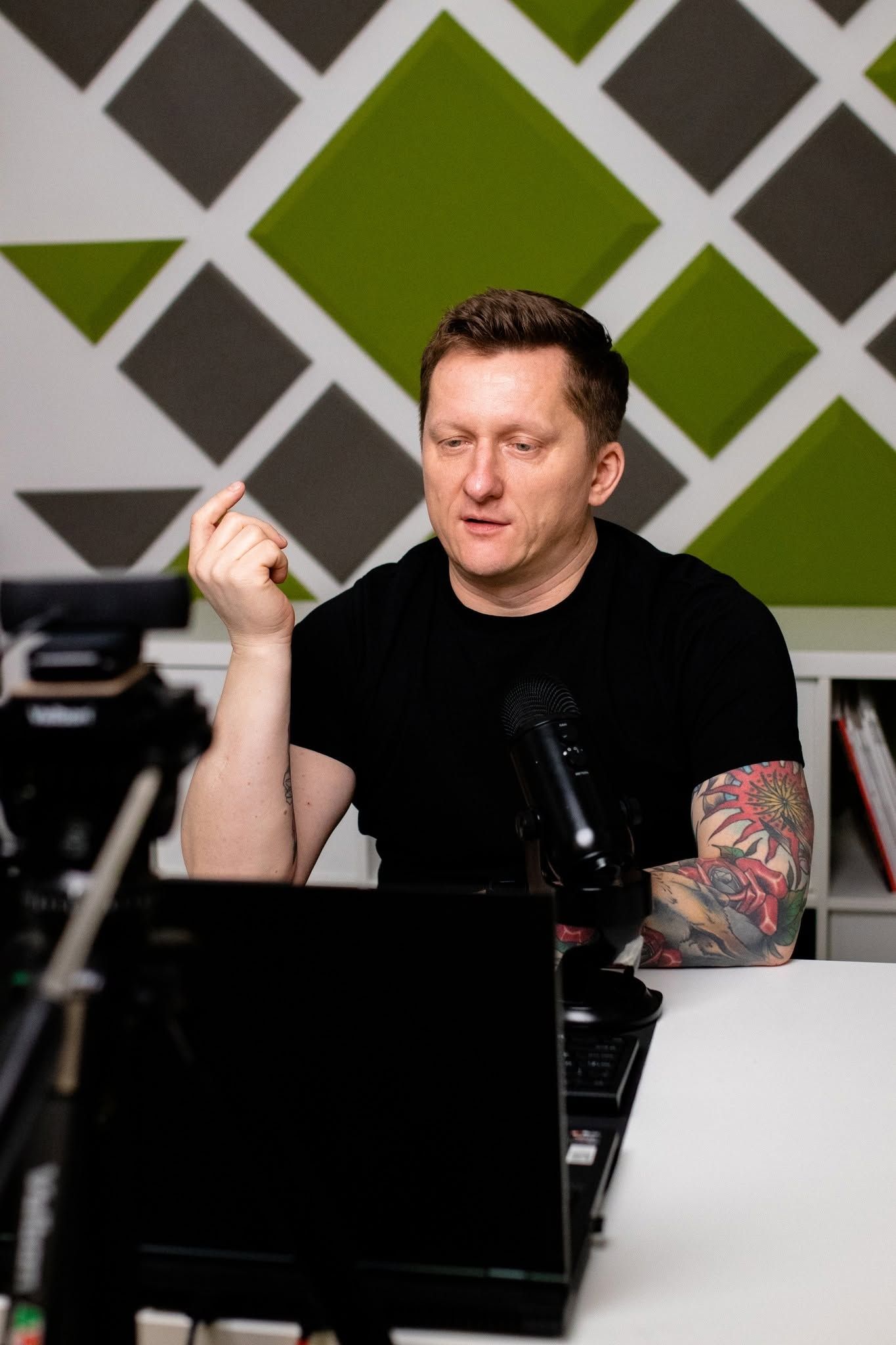 Nagranie podcastu — rozmowa o rentowności e-commerce