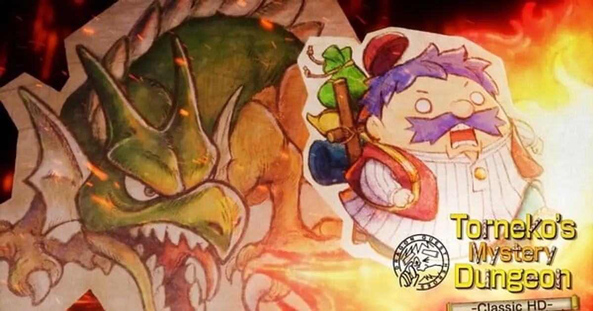 Dragon Quest Heroes: Torneko's Mystery Dungeon gets an HD release official artwork