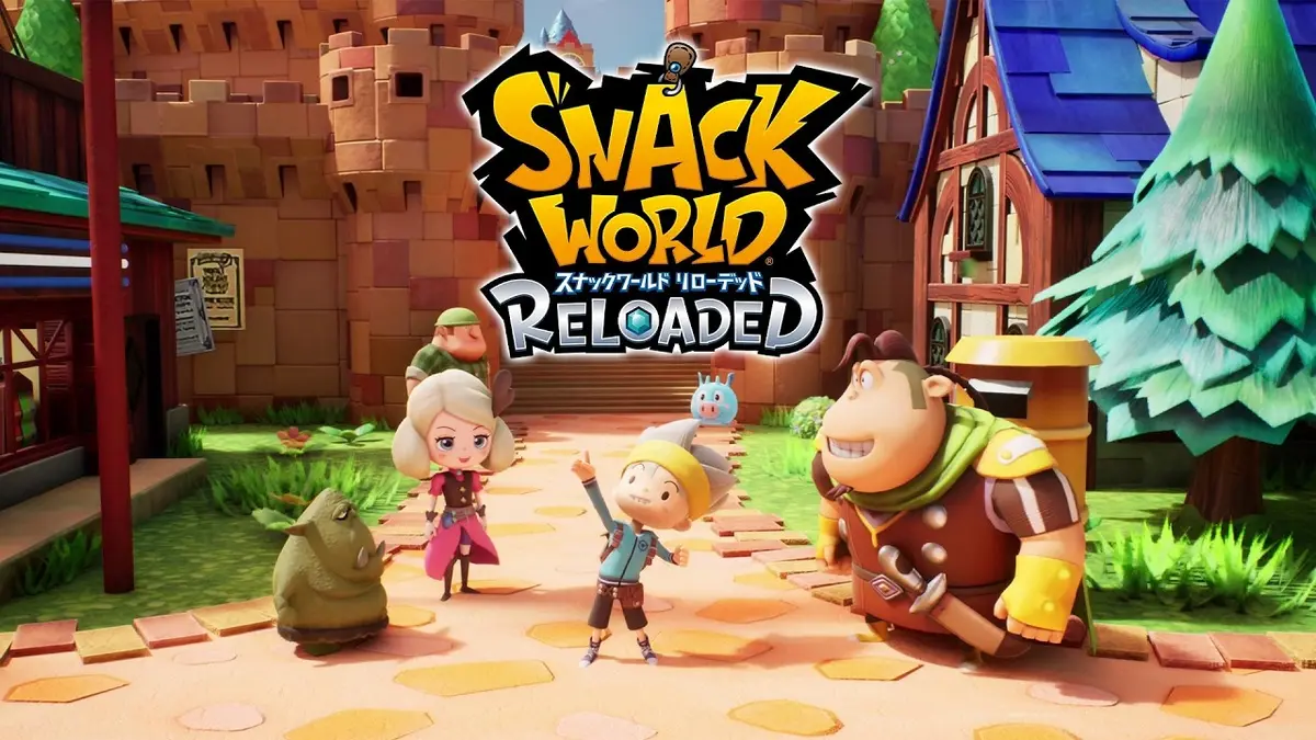 Snack World: Reloaded trailer artwork from Level 5
