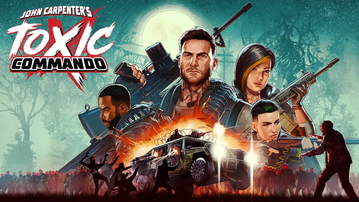 Official key art for John Carpenter’s Toxic Commando gets a free Retrieval update.