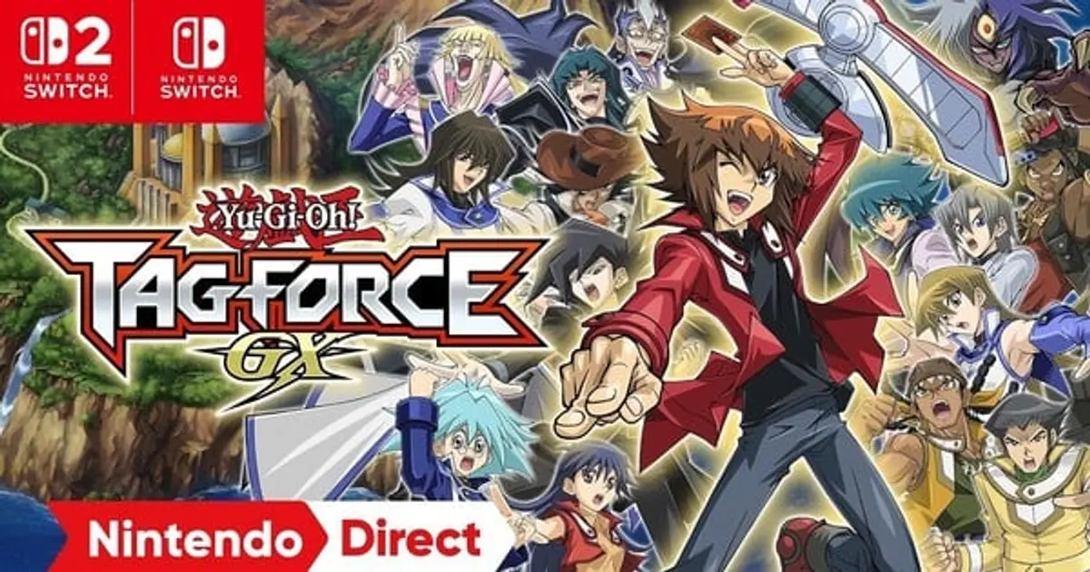 Konami announces Yu-Gi-Oh! Tag Force GX for Switch 2, Switch and PC official artwork