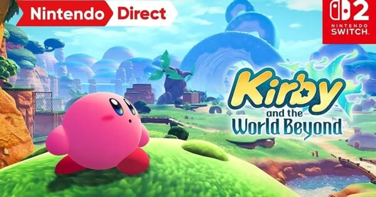 Nintendo announces Kirby and the World Beyond for Switch 2 official artwork