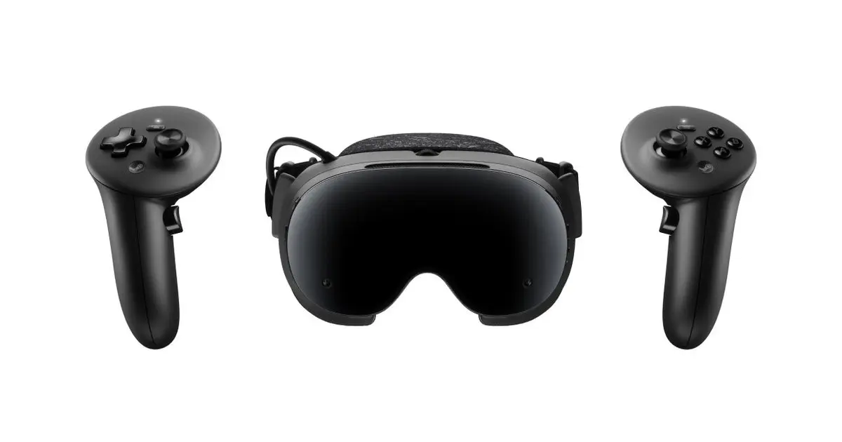 Steam Frame VR headset artwork from the Valve hardware report