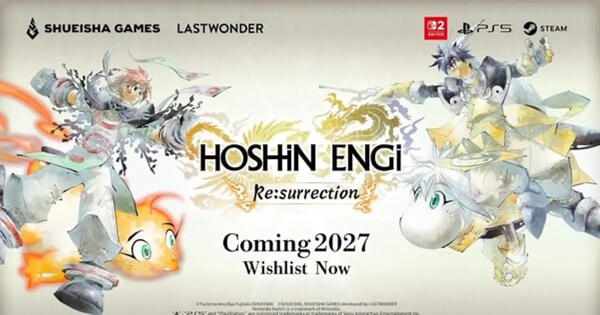 Official source artwork via Anime News Network for Shueisha Games Reveals Hoshin Engi Roguelite Game.