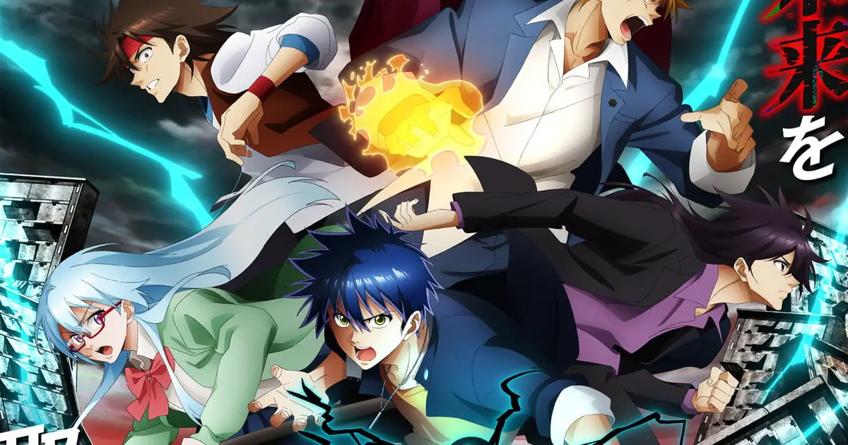 Official Sony Music key visual for the Psyren anime
