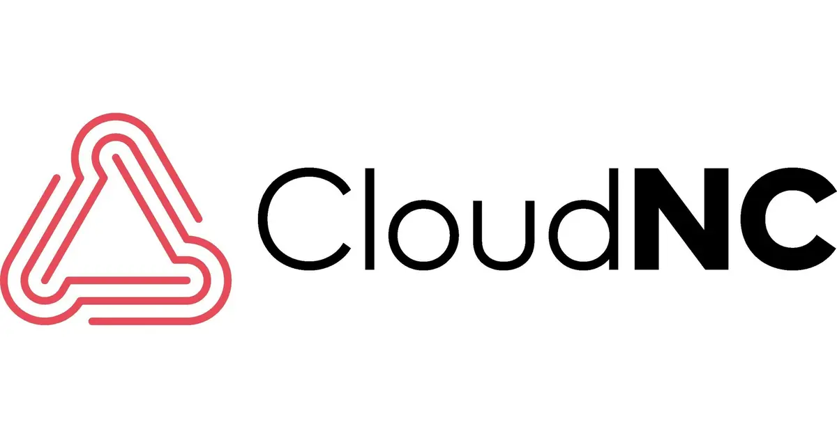 CloudNC logo representing the UK company’s AI-assisted CNC manufacturing software.