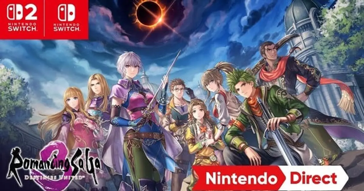 Square Enix announces Romancing SaGa 3: Destinies United remake official artwork