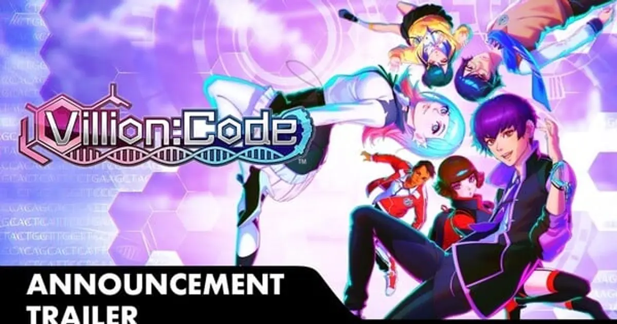 Official trailer artwork via Anime News Network for Compile Heart's Villion:Code Game Heads West in 2027.