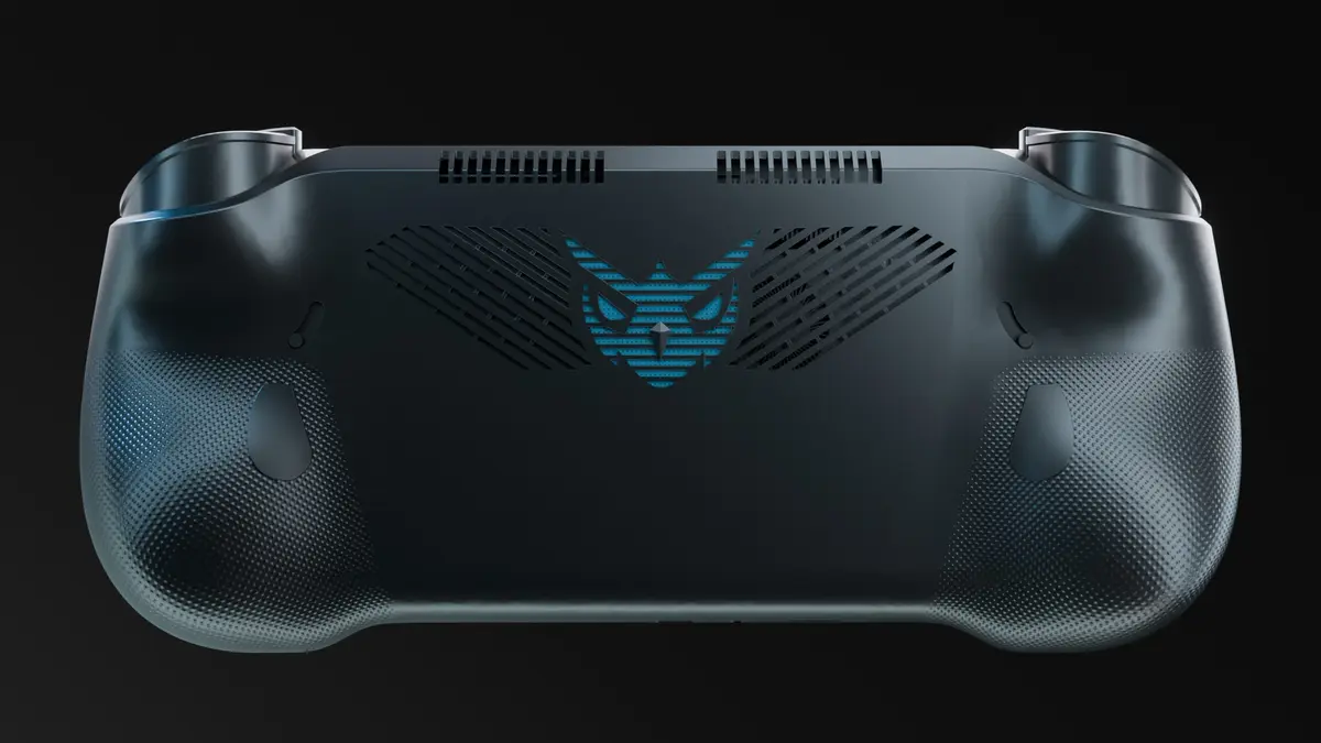 ARC's official product image of the X1 gaming handheld, shown in landscape on a dark background.