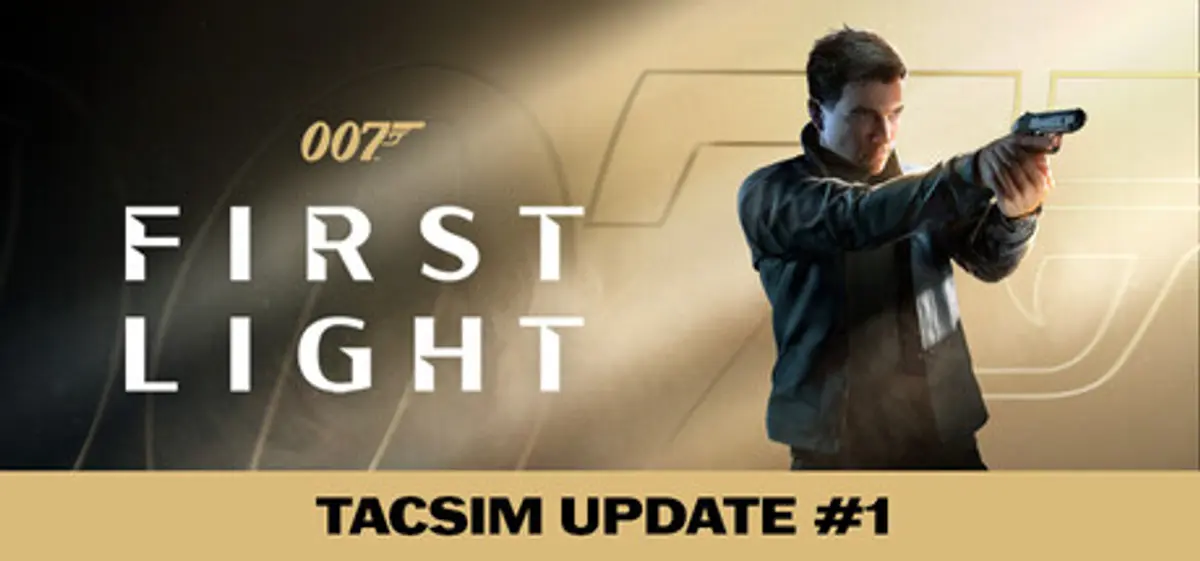 Steam artwork for 007 First Light showing the game’s official Bond-era action setting.