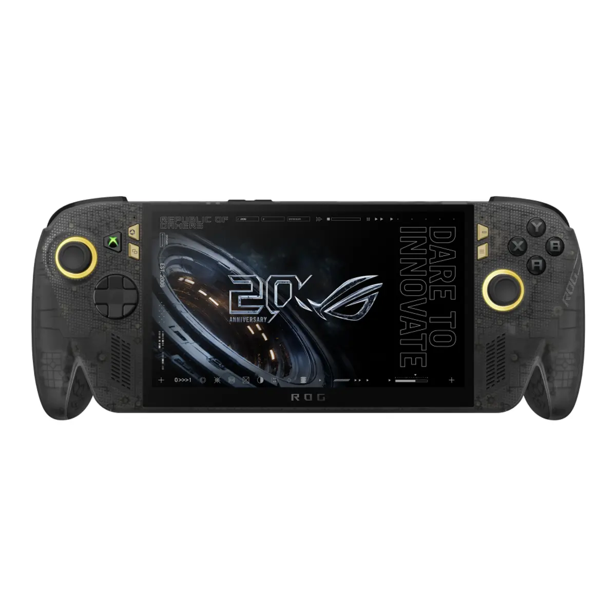 ASUS ROG Xbox Ally X20 handheld shown in official product artwork