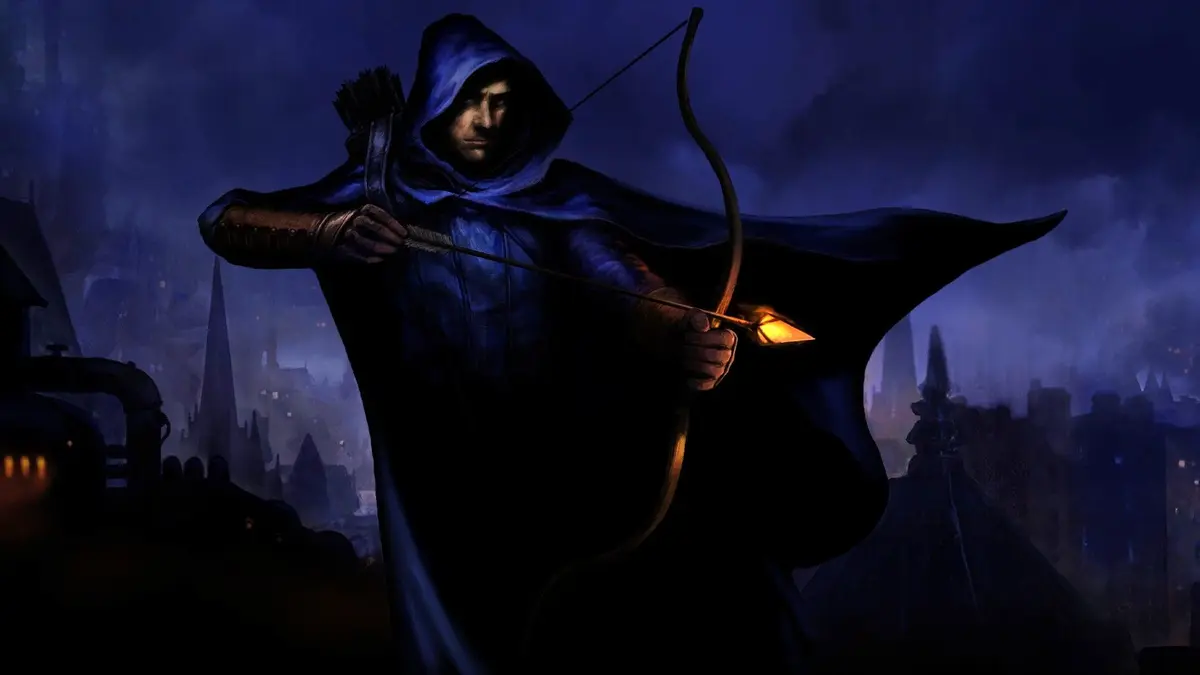 Garrett artwork from Thief: The Dark Project Remastered and its newly confirmed The Tarnished Mirror campaign.