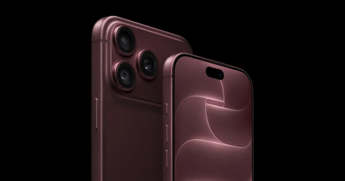 Apple iPhone 18 Pro and iPhone 18 Pro Max shown together in official Apple artwork.