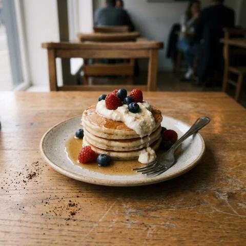 Ricotta hotcakes