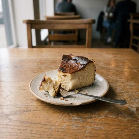 Basque cheesecake