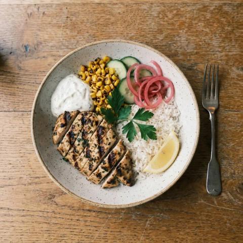 Herb chicken bowl