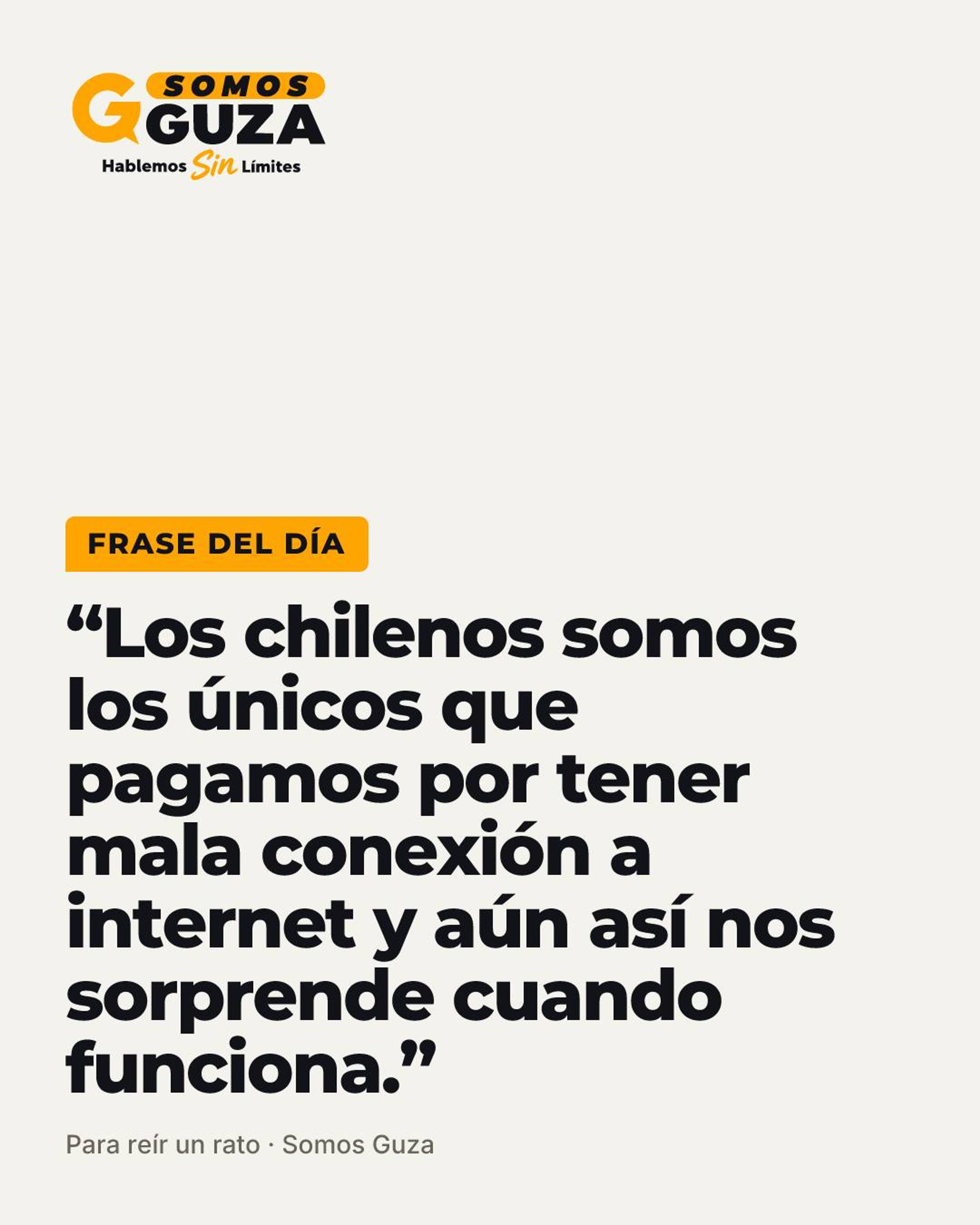 Los chilenos somos los únicos que pagamos por tener mala conexión a internet y aún así nos sorprende…