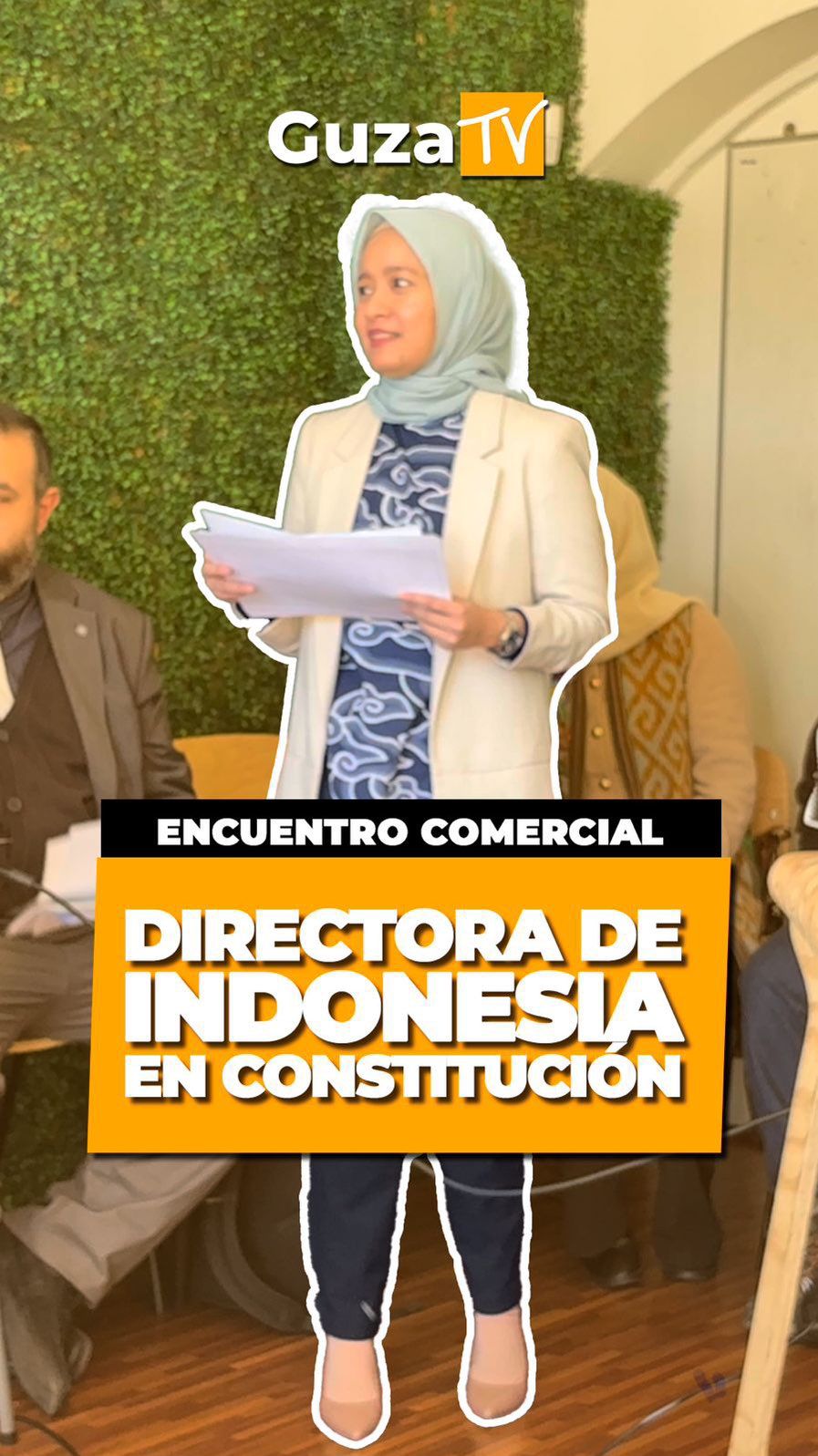 Portada del video: En el dia de ayer, se presenció la destacada visita de Indah Fajarwati, Directora Comercial de la Oficina…