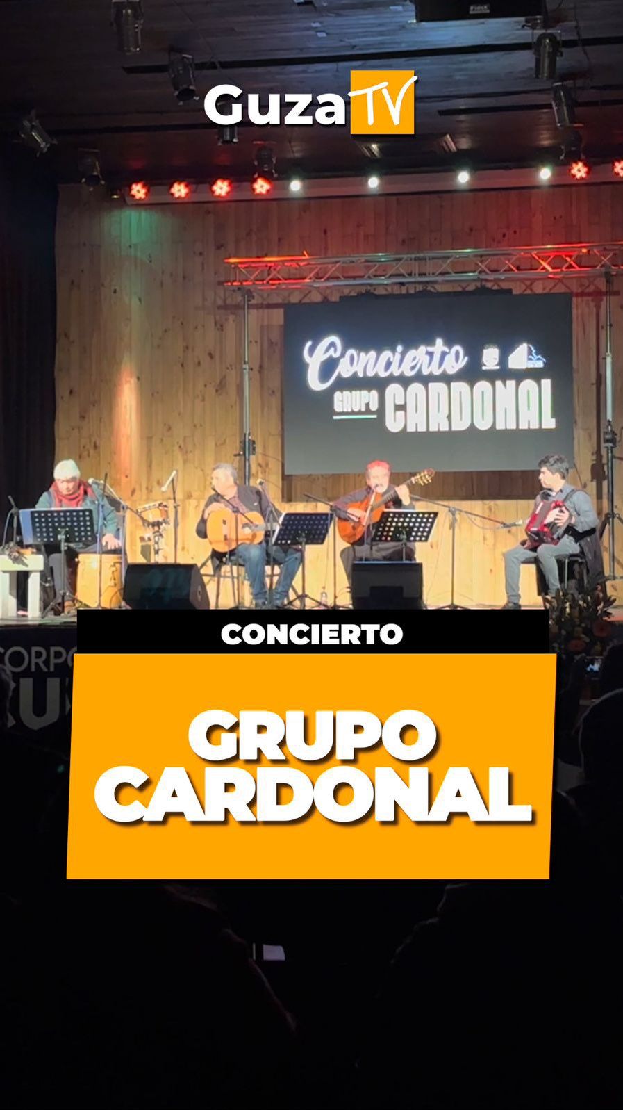 Portada del video: Anoche, el grupo Cardonal se tomó el escenario del Centro Cultural de Constitución con un concierto íntimo…