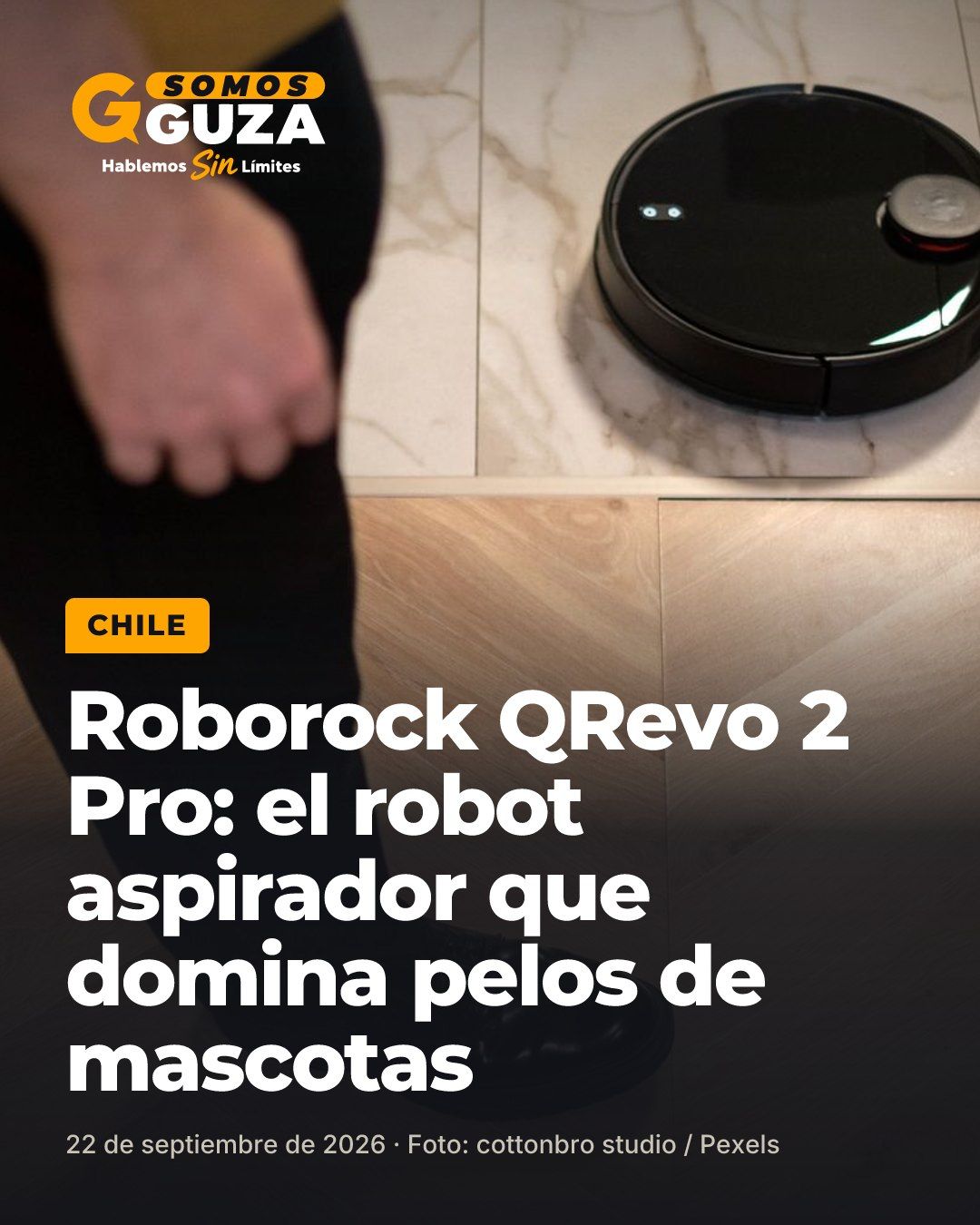 Foto 1 de 2: Roborock QRevo 2 Pro: el robot aspirador que domina pelos de mascotas