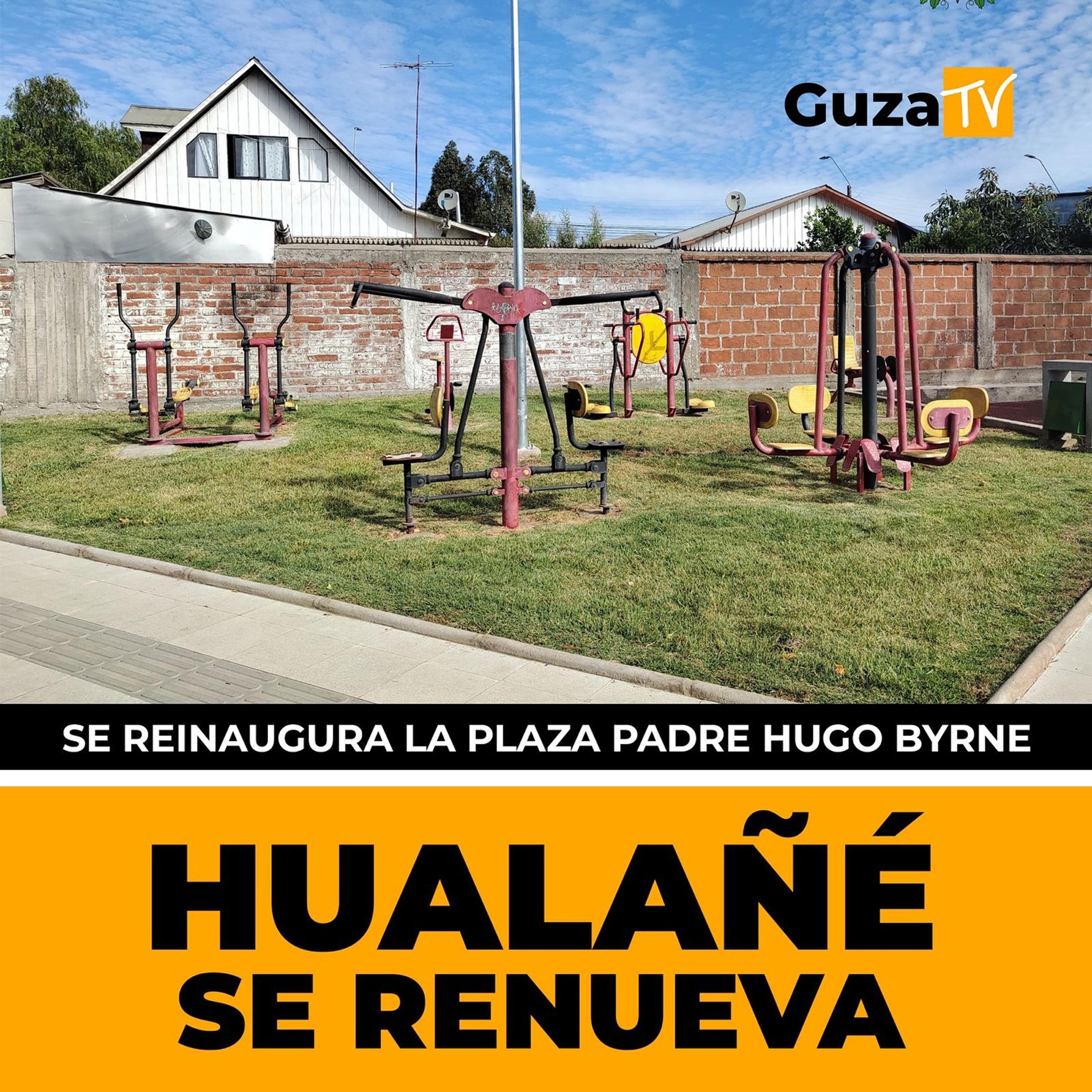 Foto 4 de 8: Ayer se inauguró el mejoramiento de la Plaza Padre Hugo Byrne, un proyecto que reafirma el compromiso…