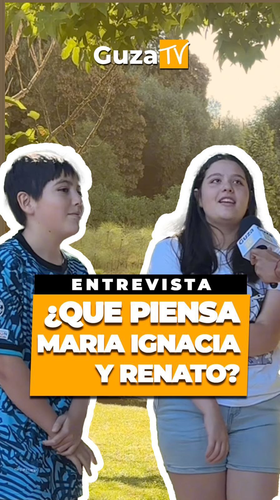 Portada del video: Descubre las respuestas más divertidas y honestas de María Ignacia y Renato!