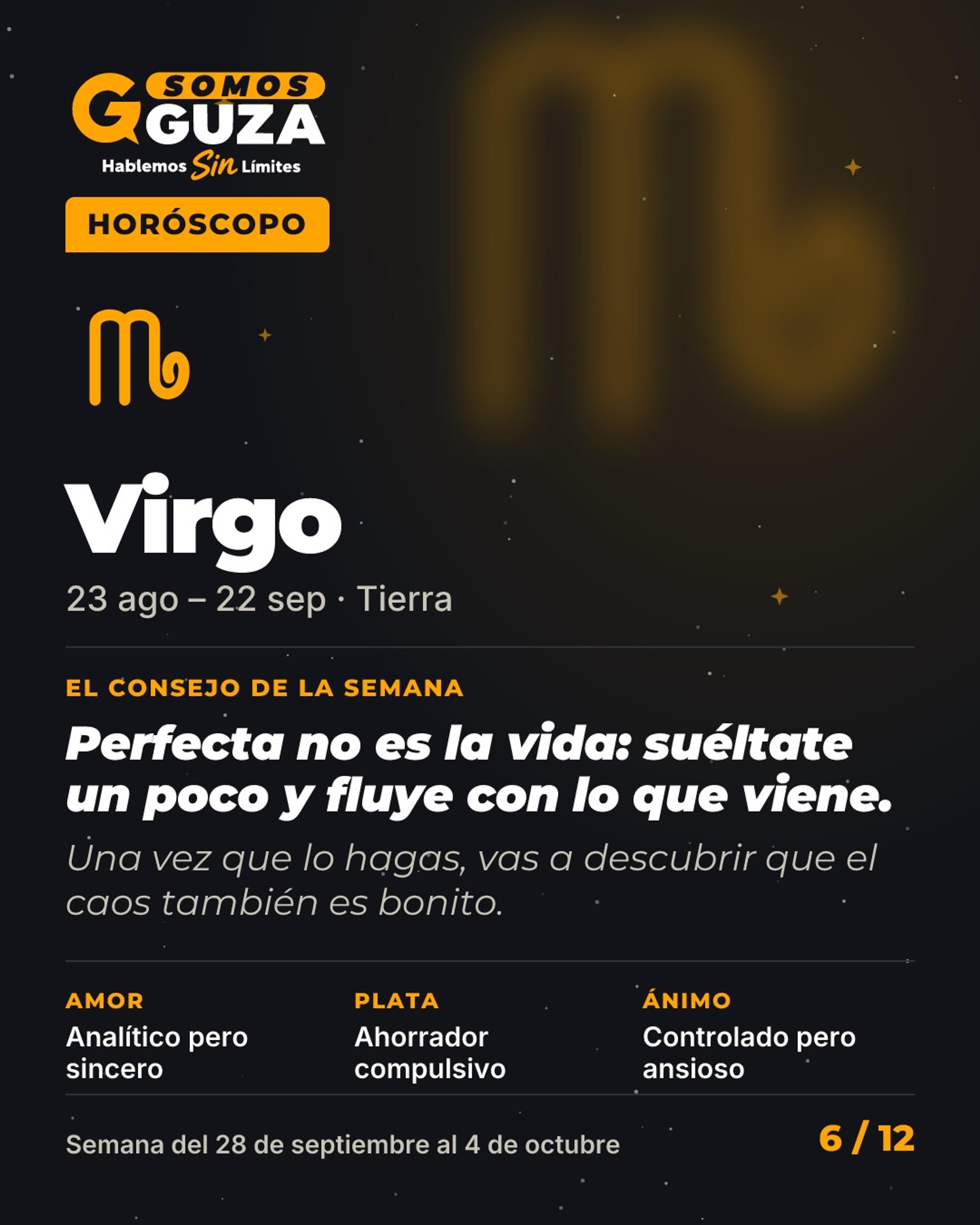 Foto 7 de 14: Horóscopo de la semana (semana del 28 de septiembre al 4 de octubre)