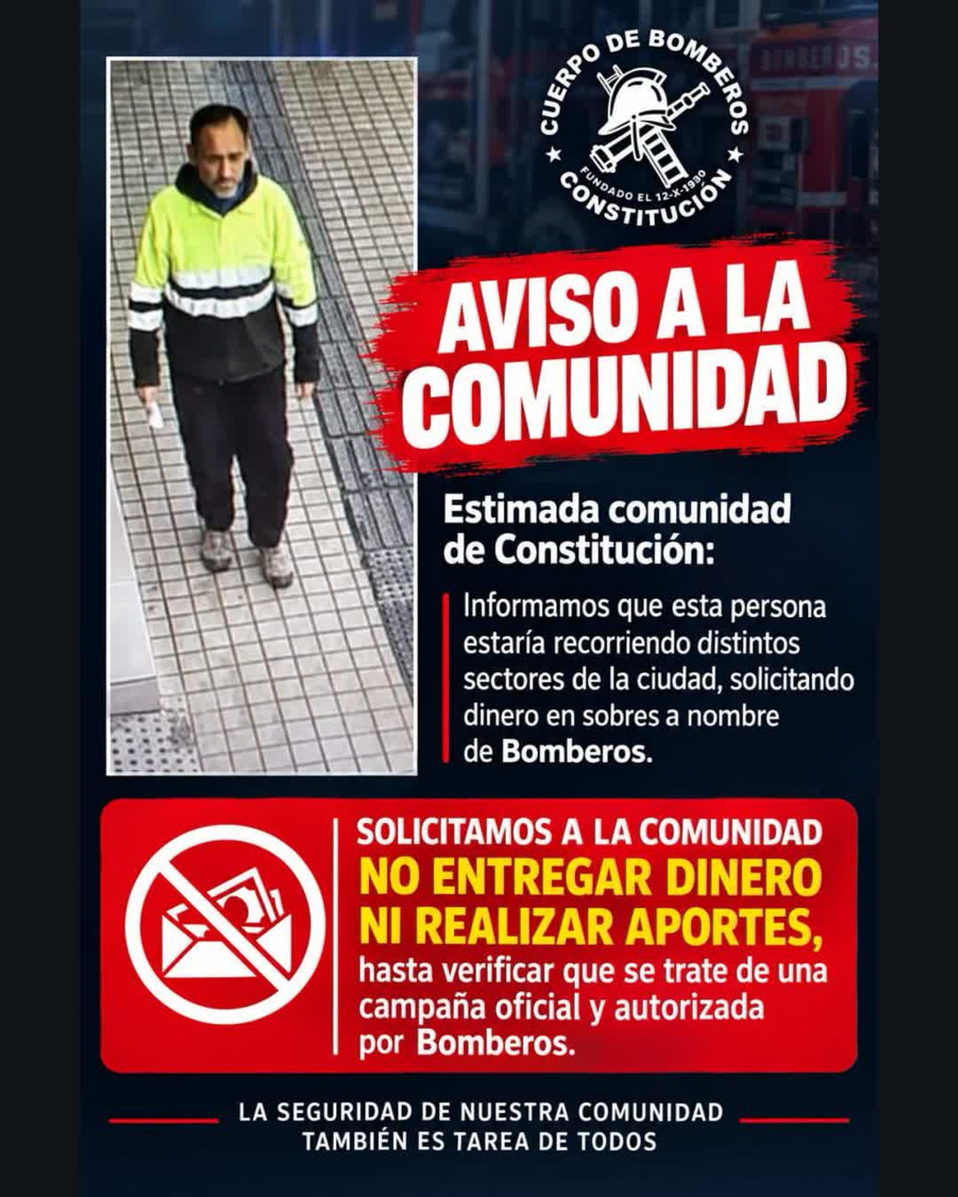 Foto 2 de 3: ÚLTIMA HORA · Constitución