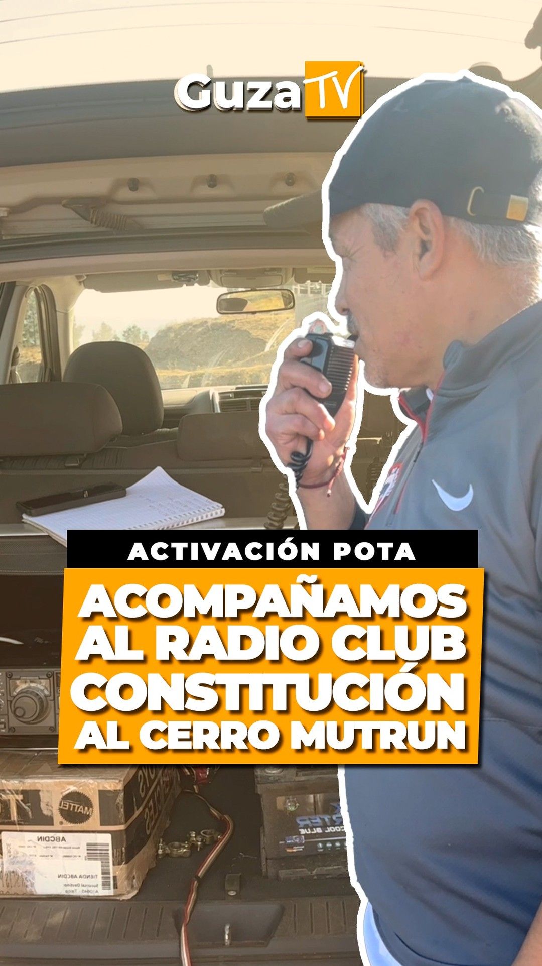 Portada del video: Visitamos a los amigos del Radio Club Constitución, quienes realizaron una activación POTA (Parks On The…