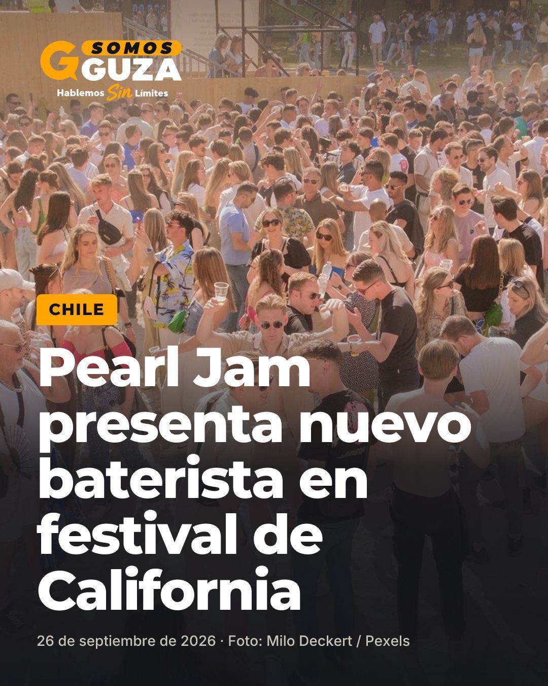 Foto 1 de 2: Pearl Jam presenta nuevo baterista en festival de California