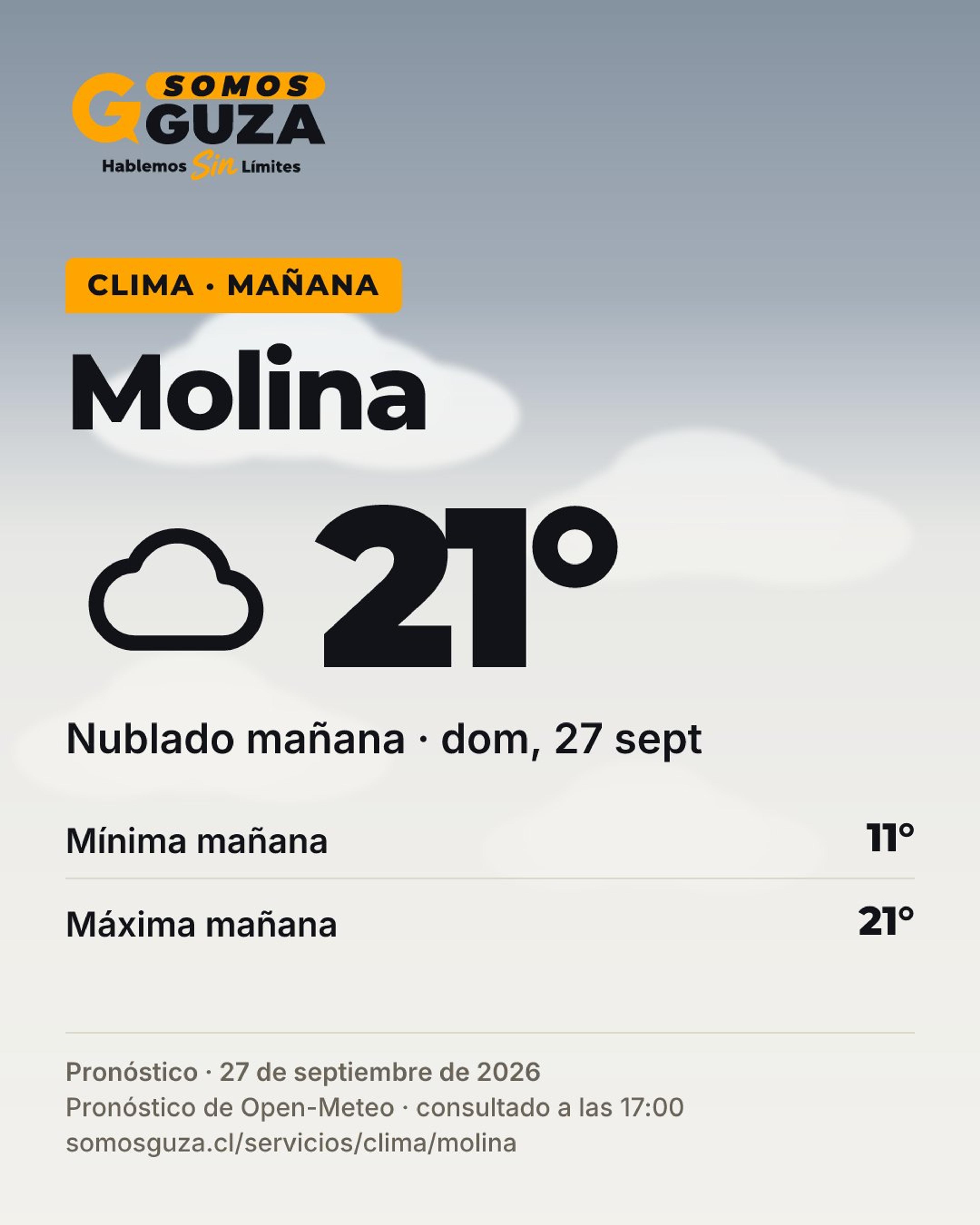 Foto 6 de 7: El clima de mañana en la costa del Maule