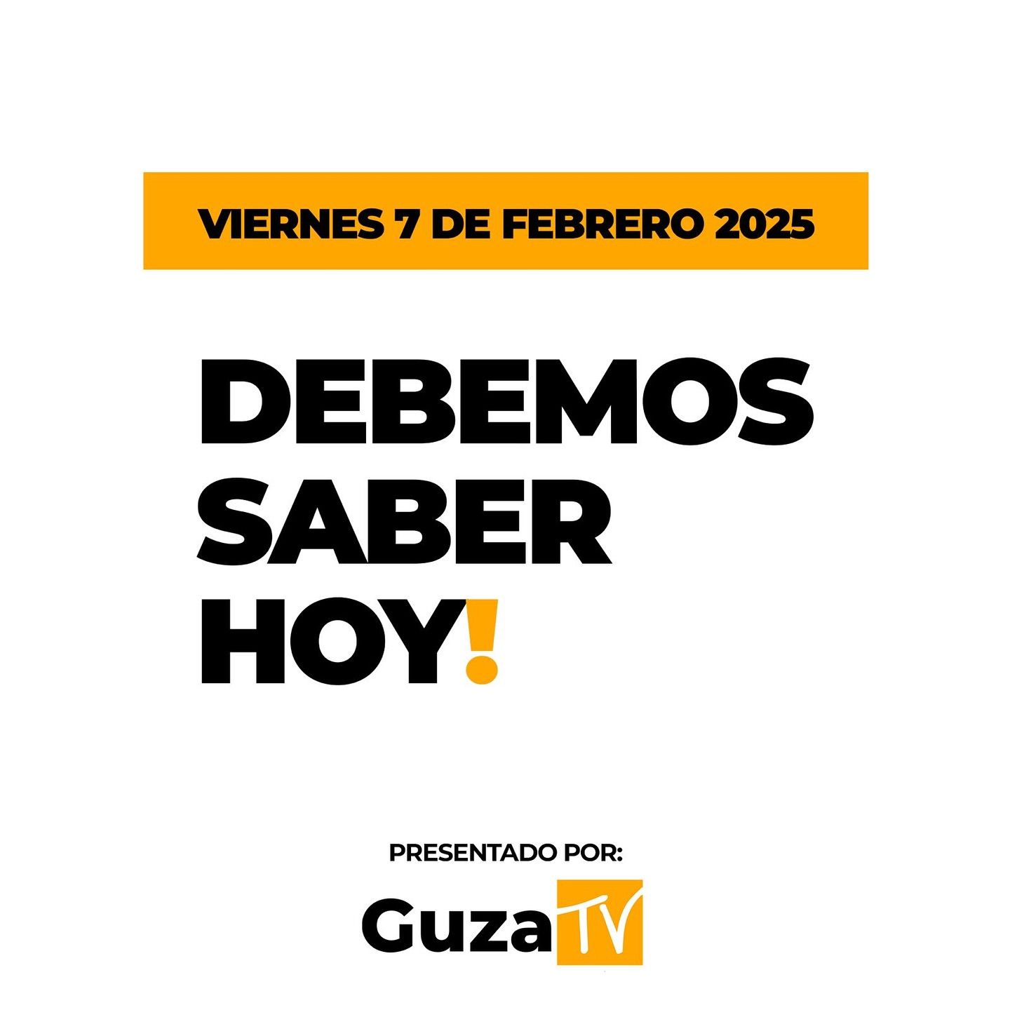 Foto 1 de 5: Lo que debes saber hoy