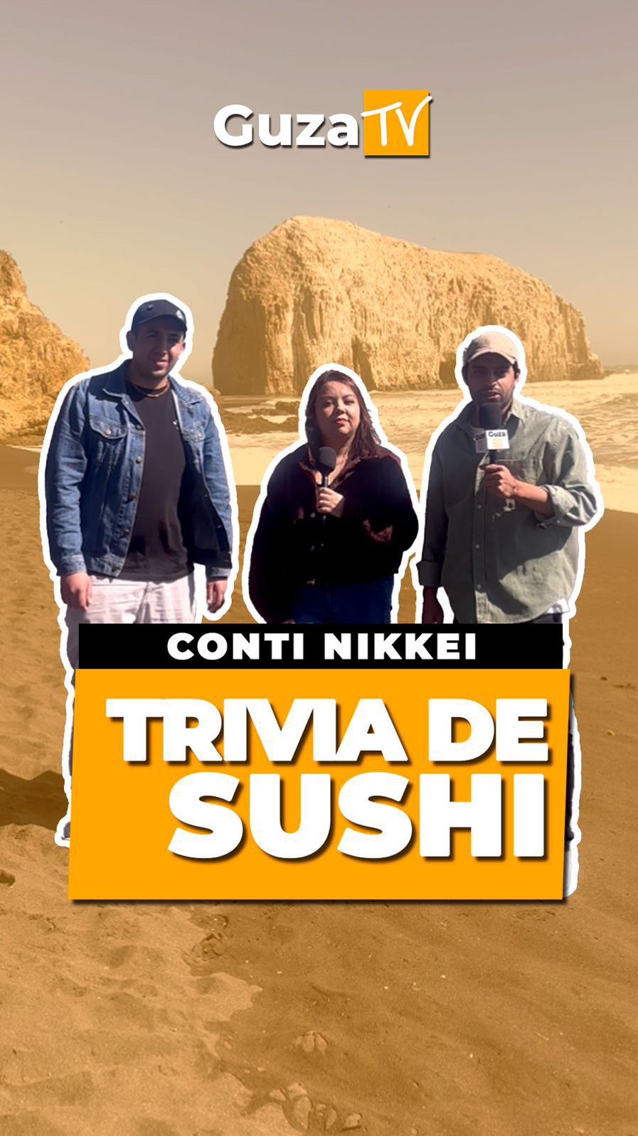 Portada del video: Salimos a las calles de Constitución para poner a prueba a la gente con una trivia sobre sushi . Entre…