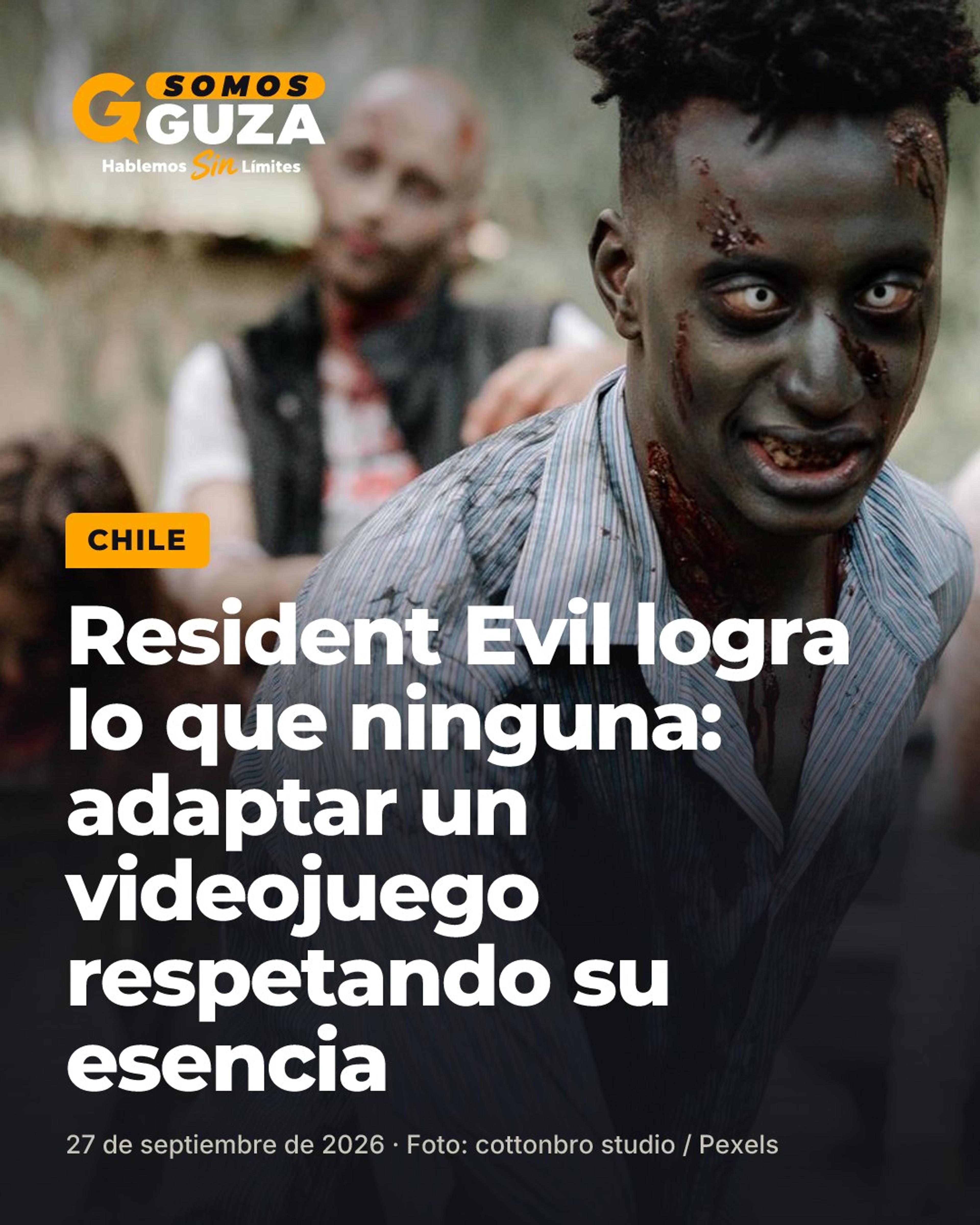 Foto 1 de 2: Resident Evil logra lo que ninguna: adaptar un videojuego respetando su esencia