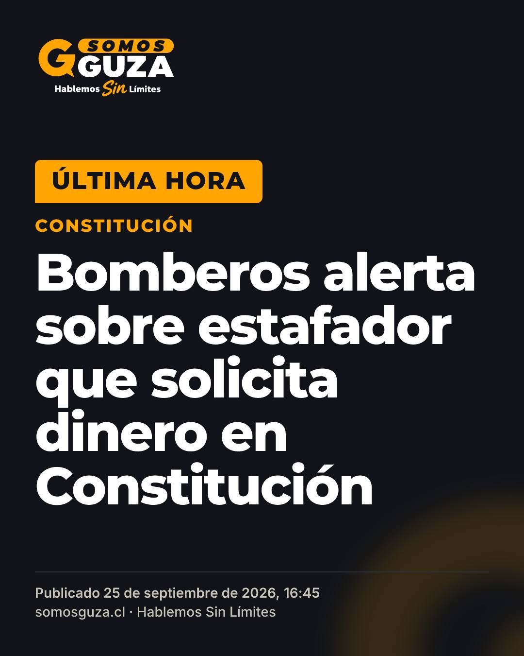 Foto 1 de 3: ÚLTIMA HORA · Constitución